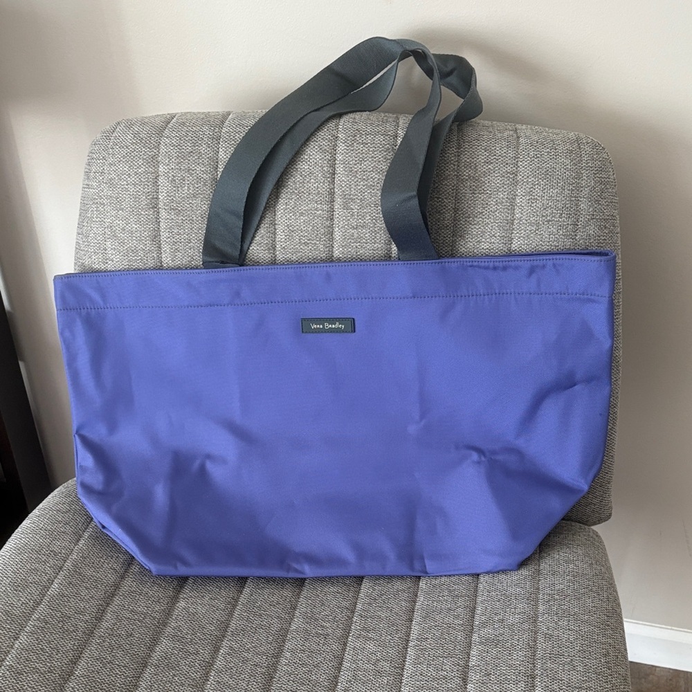 Vera Bradley Purple NWT Drawstring Family Tote Bag